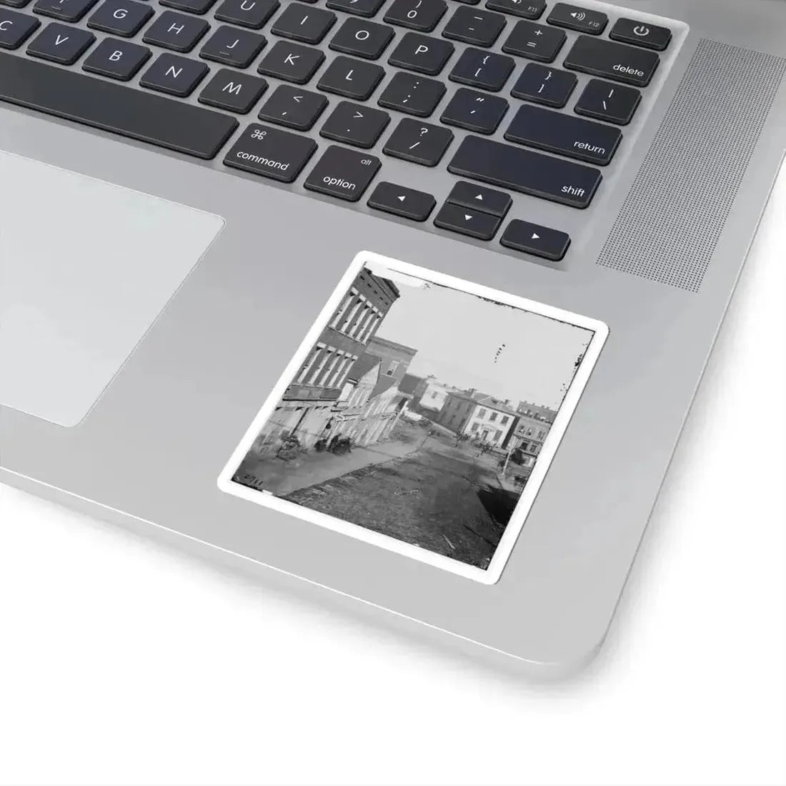 Atlanta, Georgia. View on Whitehall Street (U.S. Civil War) STICKER Vinyl Kiss-Cut Decal - The Sticker Space