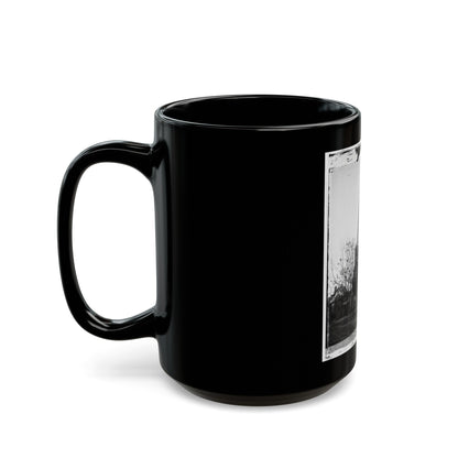 Atlanta, Georgia. Church (U.S. Civil War) Black Coffee Mug-The Sticker Space