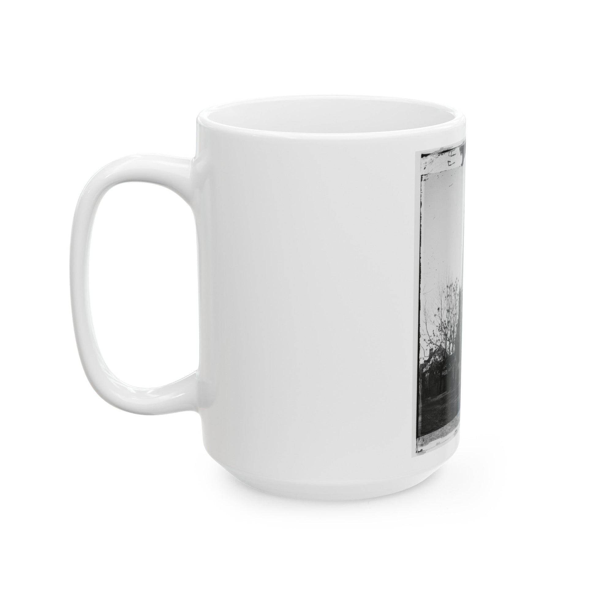 Atlanta, Georgia. Church (U.S. Civil War) White Coffee Mug-The Sticker Space