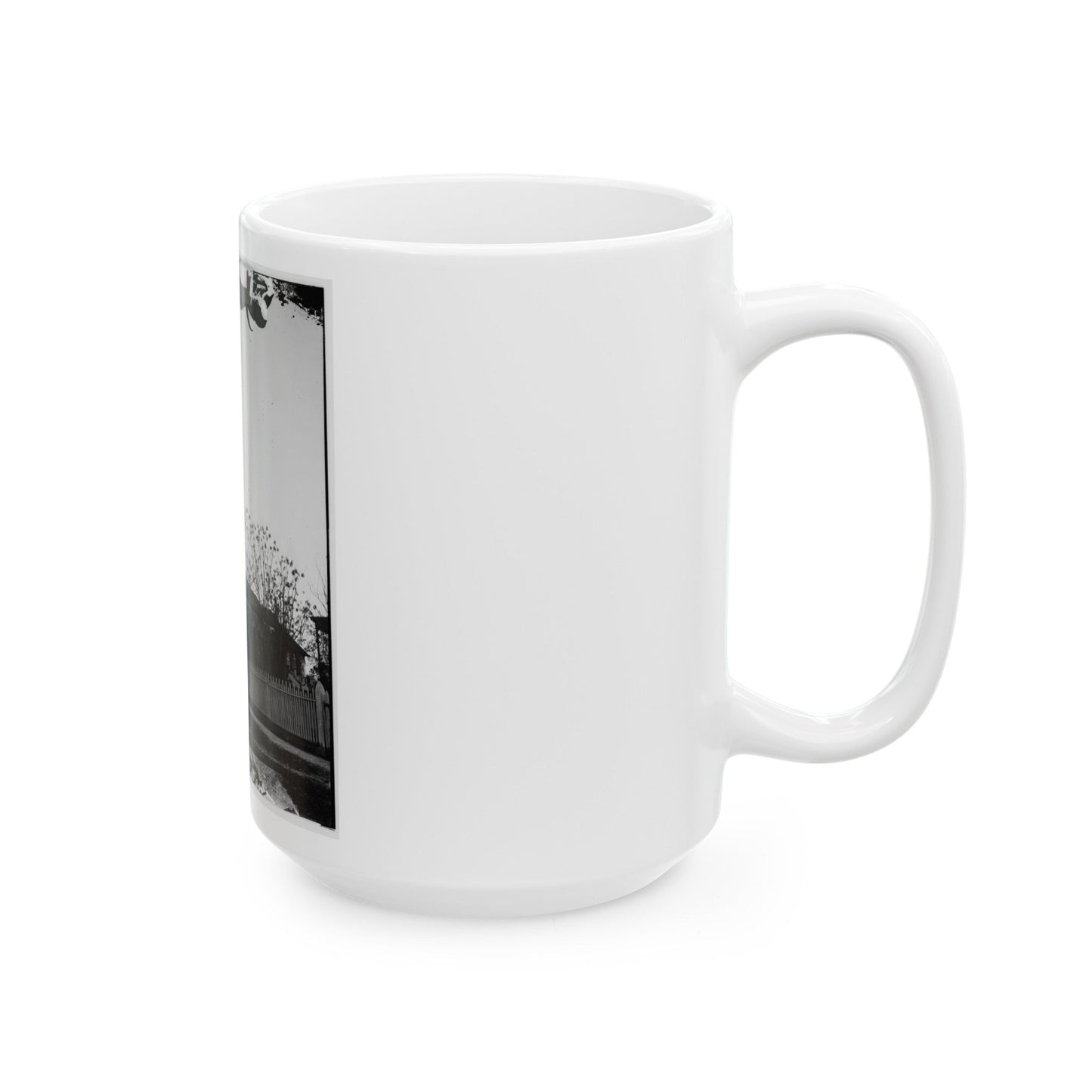 Atlanta, Georgia. Church (U.S. Civil War) White Coffee Mug-The Sticker Space