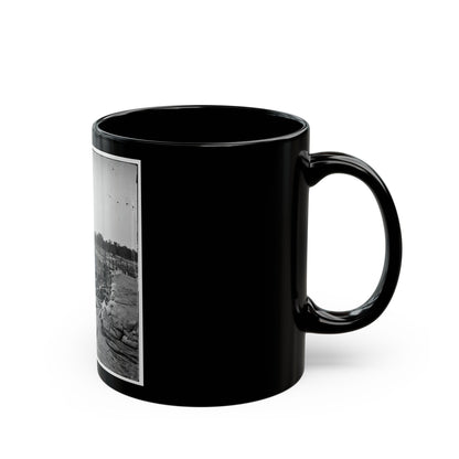 Atlanta, Georgia. Confederate Fort In Front Of Atlanta (U.S. Civil War) Black Coffee Mug