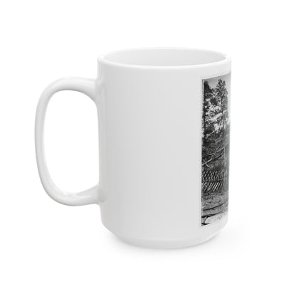 Atlanta, Georgia. Confederate Fortifications(2) (U.S. Civil War) White Coffee Mug-The Sticker Space