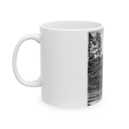 Atlanta, Georgia. Confederate Fortifications(2) (U.S. Civil War) White Coffee Mug-The Sticker Space