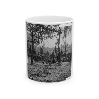 Atlanta, Georgia. Federal Picket Post Shortly Before The Battle Of July 22 (U.S. Civil War) White Coffee Mug