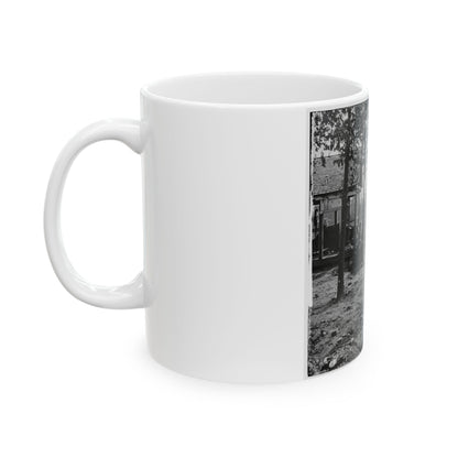 Atlanta, Georgia. Federal Picket Post Shortly Before The Battle Of July 22 (U.S. Civil War) White Coffee Mug