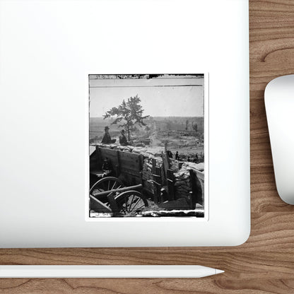 Atlanta, Georgia. Federal Troops In Confederate Fort (U.S. Civil War) STICKER Vinyl Die-Cut Decal-The Sticker Space