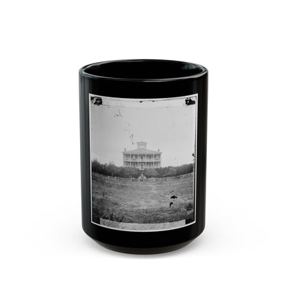 Atlanta, Georgia. House-2 (U.S. Civil War) Black Coffee Mug-15oz-The Sticker Space