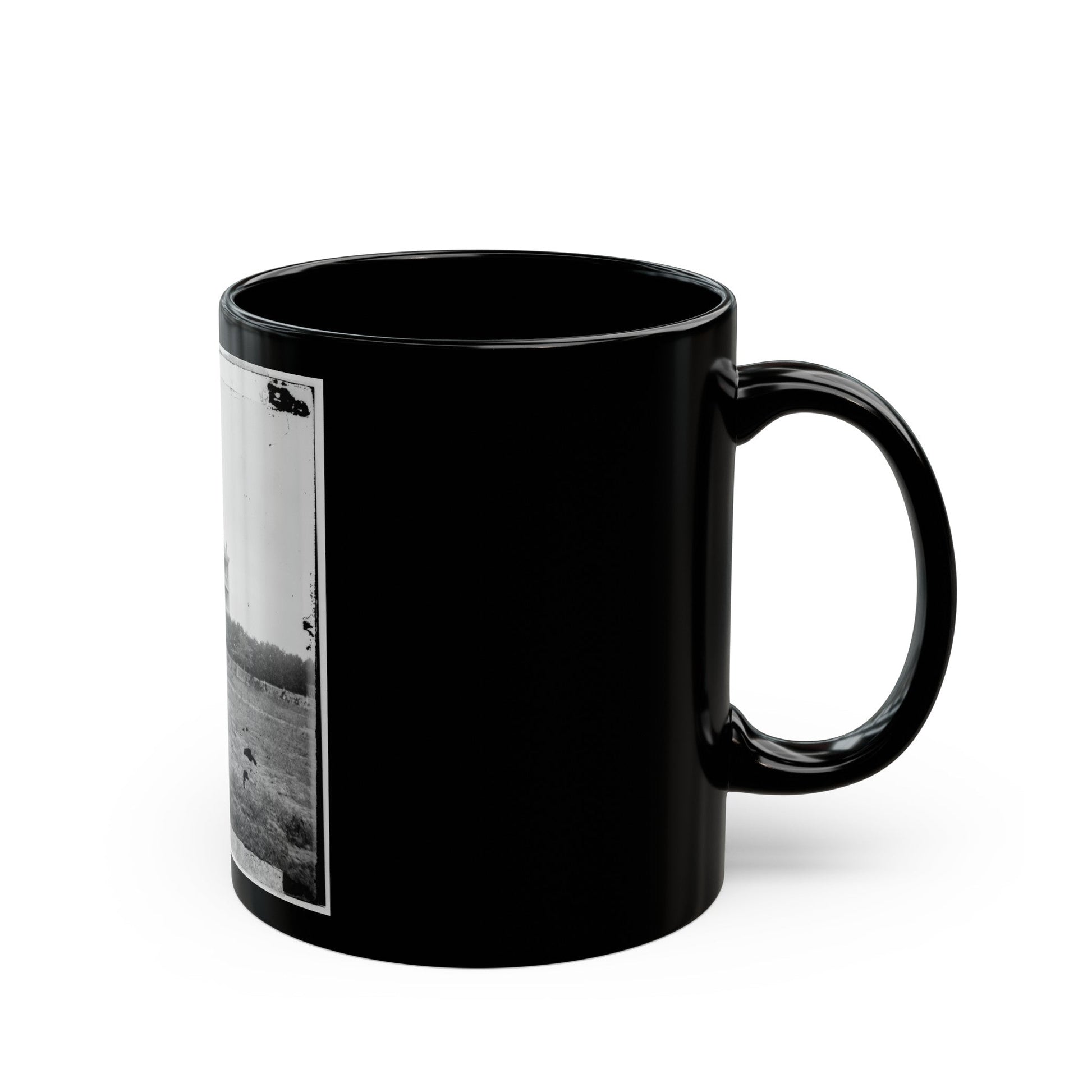 Atlanta, Georgia. House-2 (U.S. Civil War) Black Coffee Mug-The Sticker Space