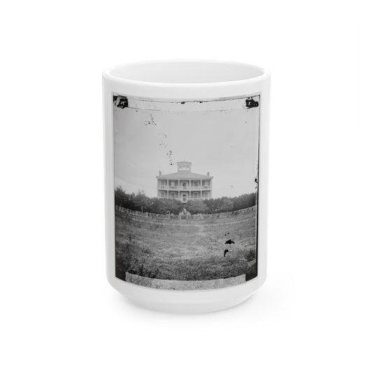 Atlanta, Georgia. House-2 (U.S. Civil War) White Coffee Mug-15oz-The Sticker Space