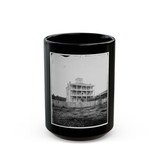 Atlanta, Georgia. House (U.S. Civil War) Black Coffee Mug-15oz-The Sticker Space