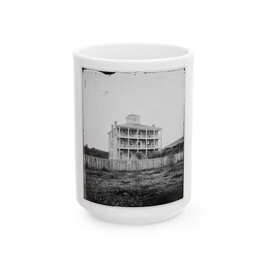 Atlanta, Georgia. House (U.S. Civil War) White Coffee Mug-15oz-The Sticker Space