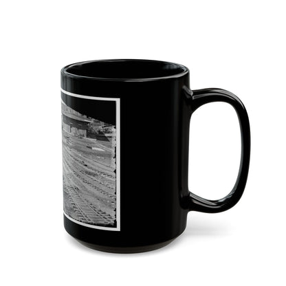 Atlanta, Georgia. Ruins Of Depot, Blown Up On Sherman's Departure (U.S. Civil War) Black Coffee Mug