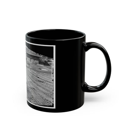 Atlanta, Georgia. Ruins Of Depot, Blown Up On Sherman's Departure (U.S. Civil War) Black Coffee Mug