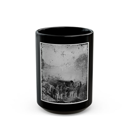 Atlanta, Georgia. Sherman's Men Destroying Railroad-2 (U.S. Civil War) Black Coffee Mug