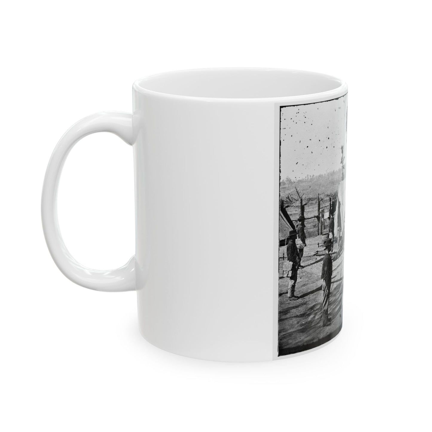 Atlanta, Georgia. Sherman's Men In Confederate Fort-2 (U.S. Civil War) White Coffee Mug