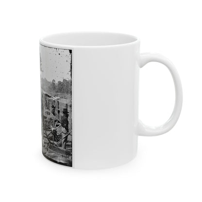 Atlanta, Georgia. Sherman's Men In Confederate Fort-2 (U.S. Civil War) White Coffee Mug