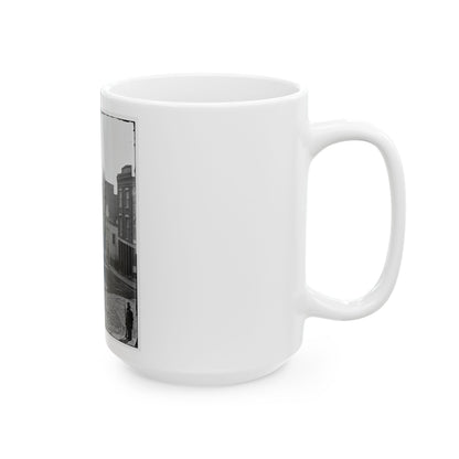 Atlanta, Georgia. View On Marietta Street (U.S. Civil War) White Coffee Mug