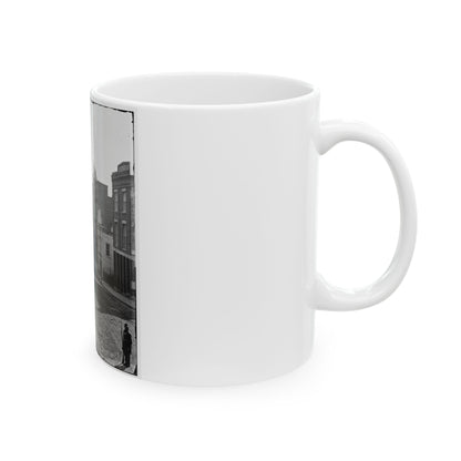 Atlanta, Georgia. View On Marietta Street (U.S. Civil War) White Coffee Mug