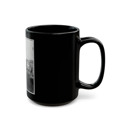 Atlanta, Georgia. View On Whitehall Street (U.S. Civil War) Black Coffee Mug-The Sticker Space