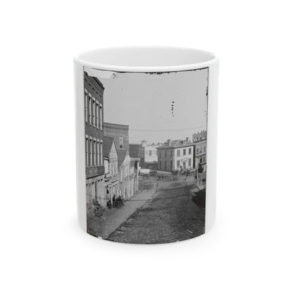 Atlanta, Georgia. View On Whitehall Street (U.S. Civil War) White Coffee Mug