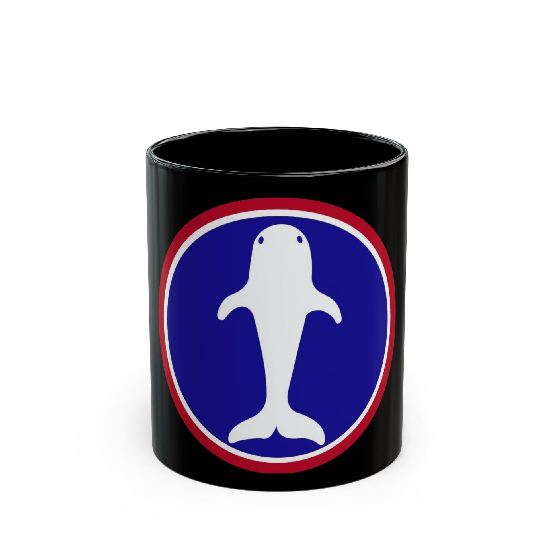 Atlantic Base Commands (U.S. Army) Black Coffee Mug-11oz-The Sticker Space