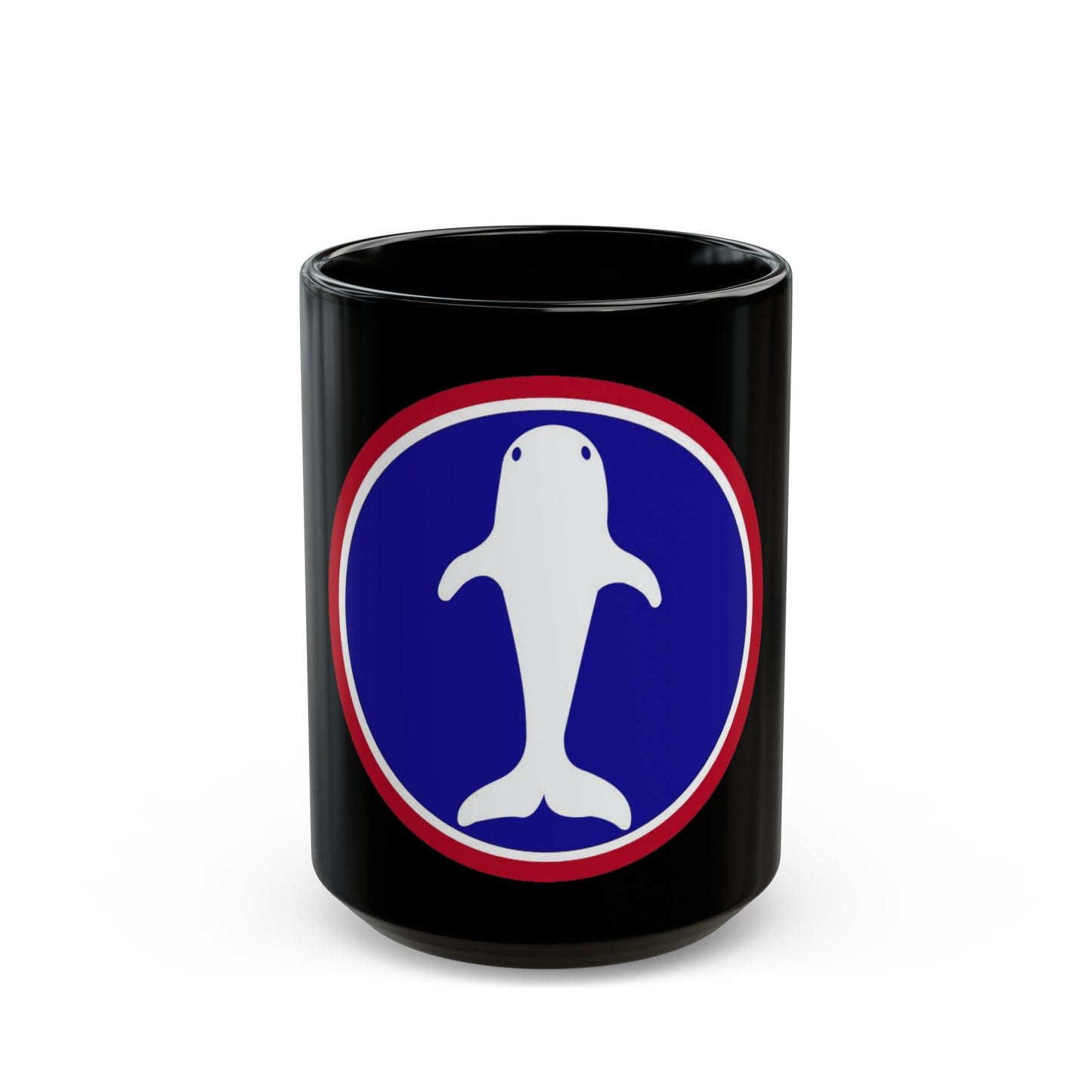 Atlantic Base Commands (U.S. Army) Black Coffee Mug-15oz-The Sticker Space