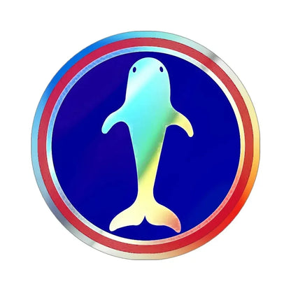 Atlantic Base Commands (U.S. Army) Holographic STICKER Die-Cut Vinyl Decal 3 Inch Holographic - The Sticker Space