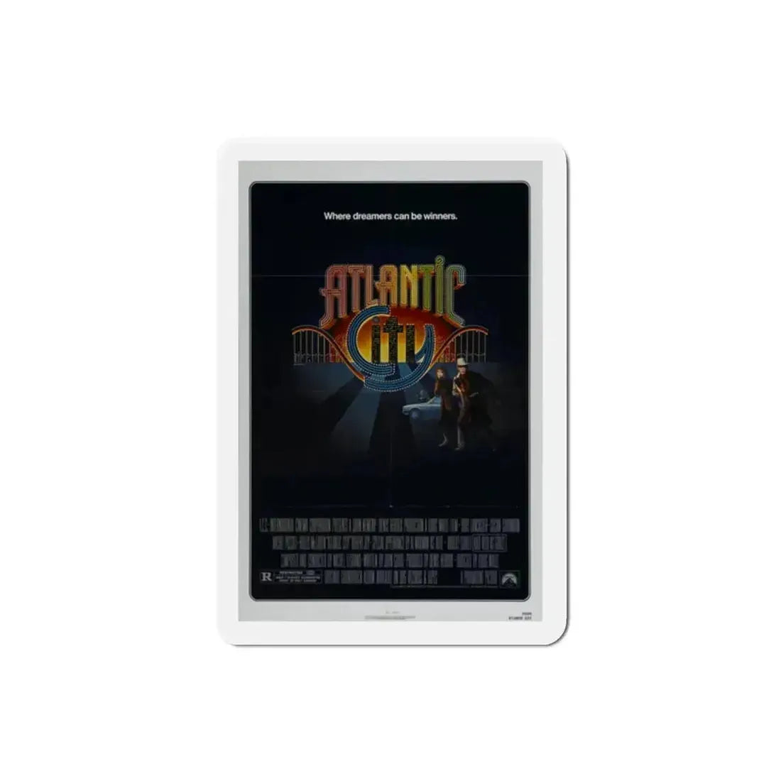 Atlantic City 1981 Movie Poster Refrigerator Magnet - The Sticker Space
