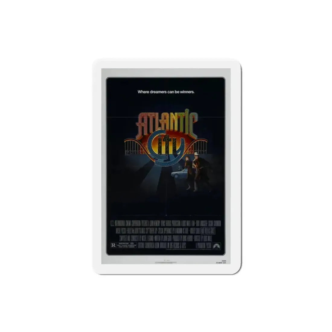 Atlantic City 1981 Movie Poster Refrigerator Magnet - The Sticker Space