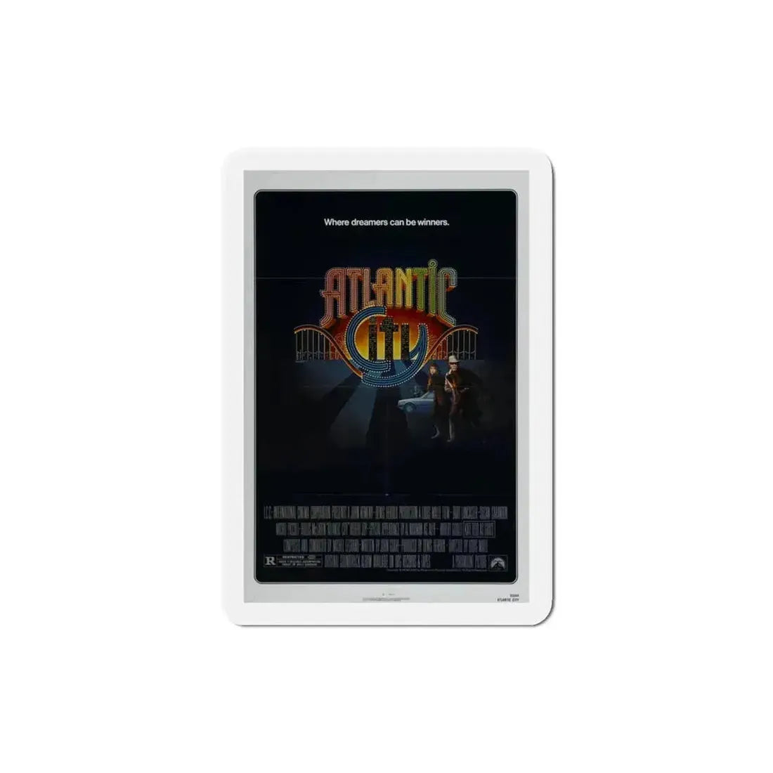 Atlantic City 1981 Movie Poster Refrigerator Magnet - The Sticker Space