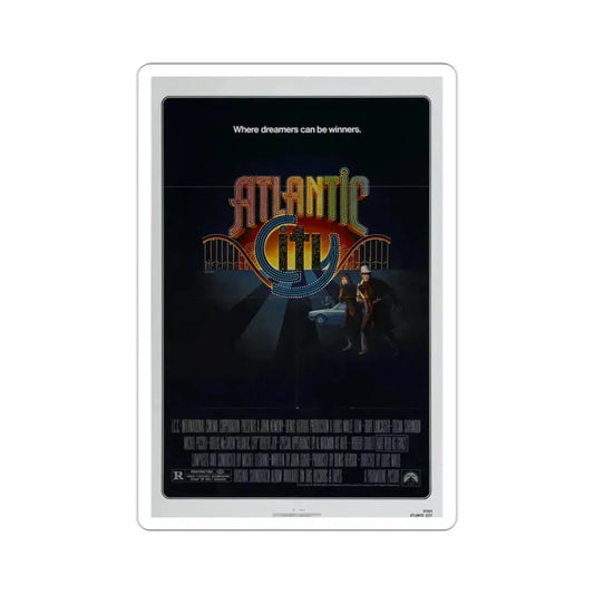 Atlantic City 1981 Movie Poster STICKER Vinyl Die-Cut Decal 2 Inch - The Sticker Space