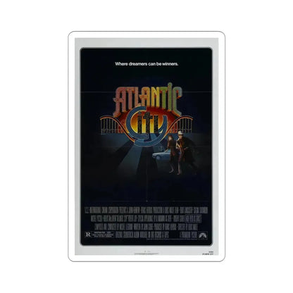 Atlantic City 1981 Movie Poster STICKER Vinyl Die-Cut Decal 3 Inch - The Sticker Space