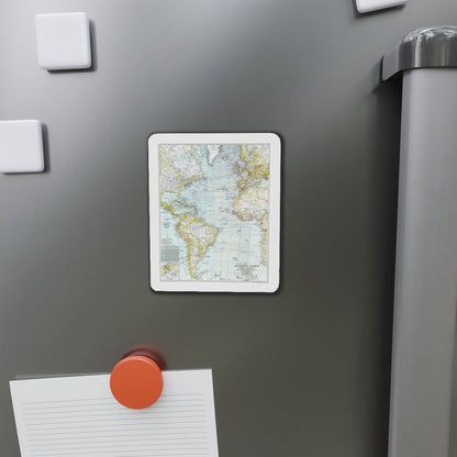 Atlantic Ocean (1941) (Map) Refrigerator Magnet-The Sticker Space