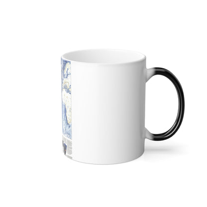 Atlantic Ocean (1990) (Map) Color Changing Mug 11oz-11oz-The Sticker Space