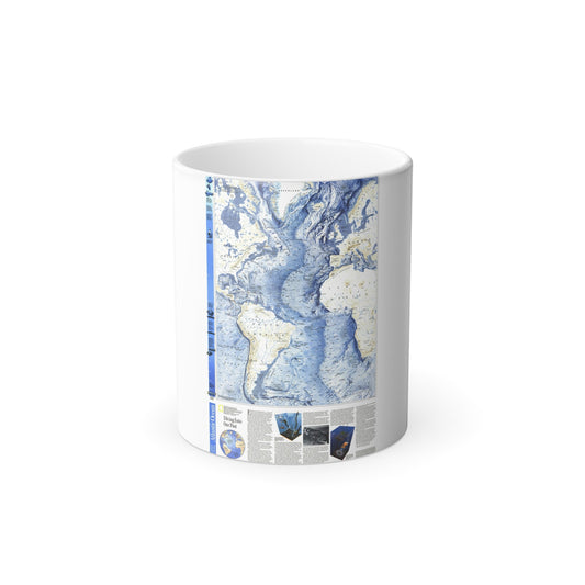 Atlantic Ocean (1990) (Map) Color Changing Mug 11oz-11oz-The Sticker Space