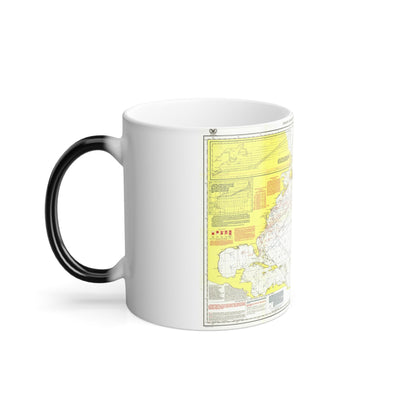 Atlantic Ocean - North (1903) (Map) Color Changing Mug 11oz-11oz-The Sticker Space