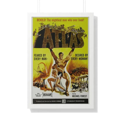 ATLAS 1961 - Framed Movie Poster - The Sticker Space