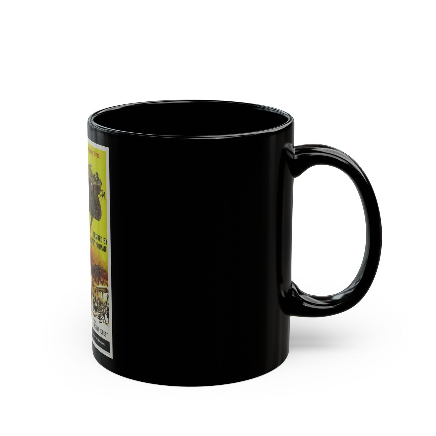 ATLAS 1961 Movie Poster - Black Coffee Mug-The Sticker Space