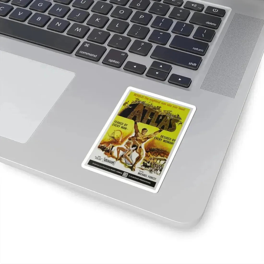 ATLAS 1961 Movie Poster - STICKER Vinyl Kiss-Cut Decal - The Sticker Space