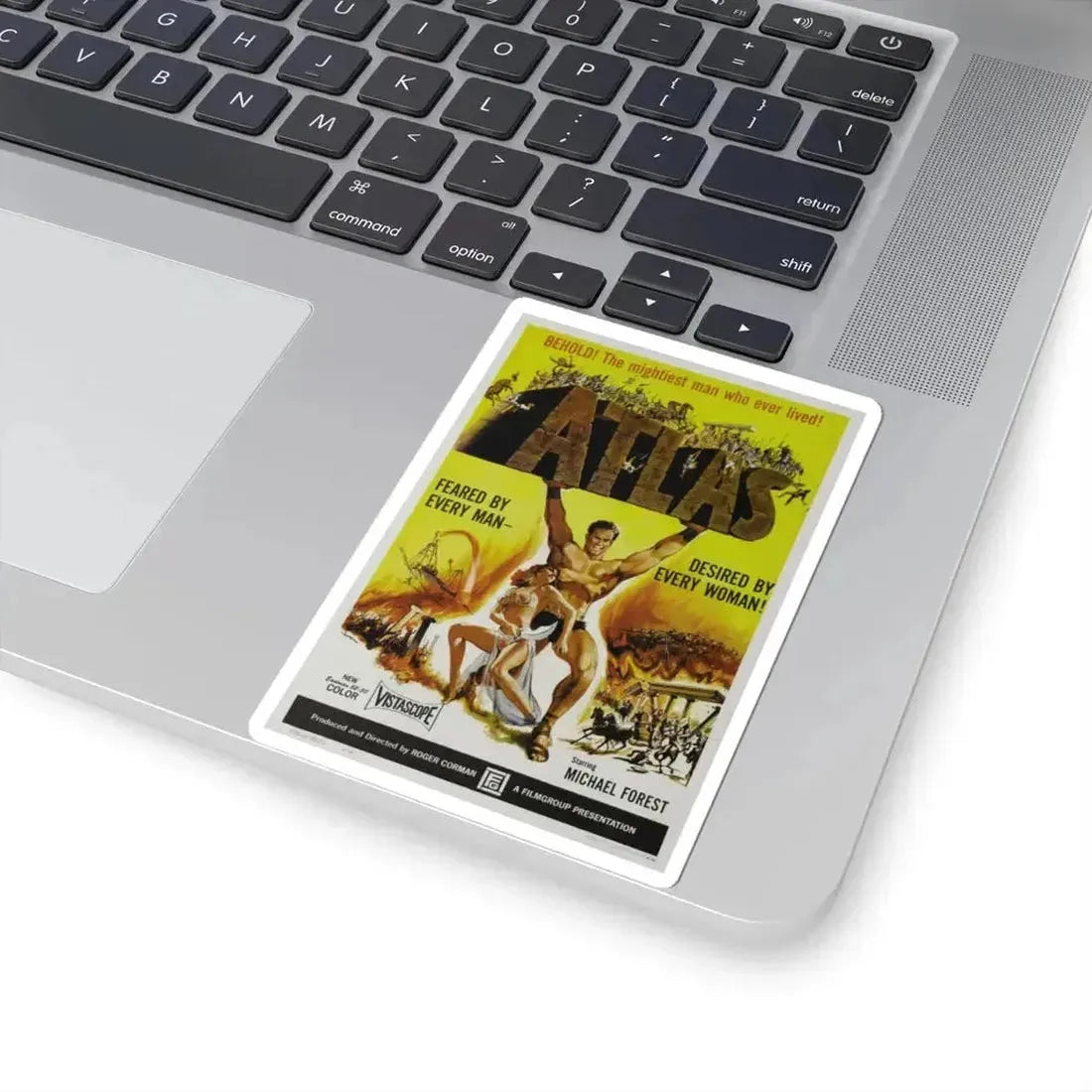 ATLAS 1961 Movie Poster - STICKER Vinyl Kiss-Cut Decal - The Sticker Space