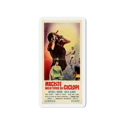 ATLAS IN THE LAND OF THE CYCLOPS 1961 Movie Poster - Refrigerator Magnet 3 Inch - The Sticker Space