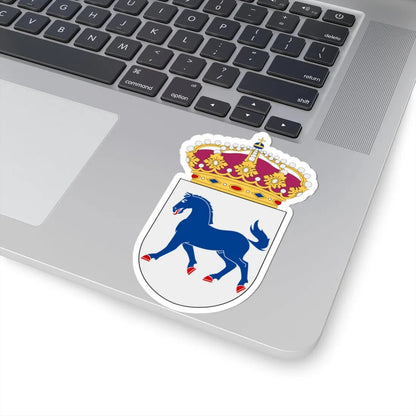 Atle statsisbrytare vapen (Sweden) (Coat of Arms) STICKER Vinyl Kiss-Cut Decal - The Sticker Space