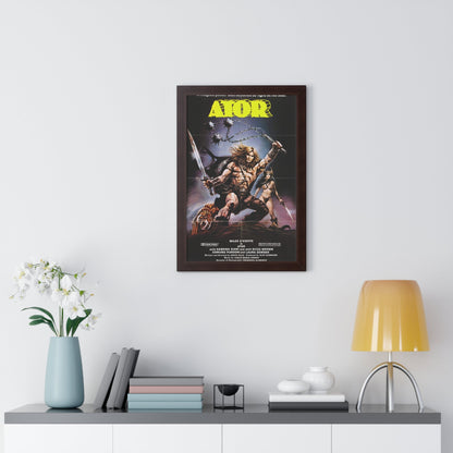 ATOR 1982 - Framed Movie Poster-The Sticker Space