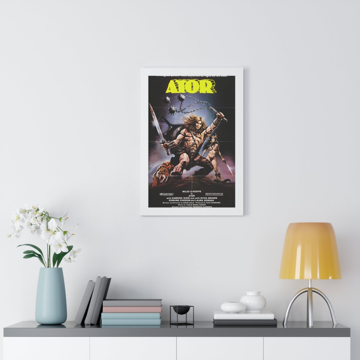 ATOR 1982 - Framed Movie Poster-The Sticker Space