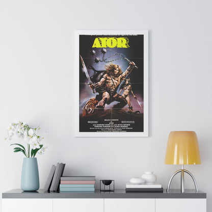 ATOR 1982 - Framed Movie Poster-The Sticker Space