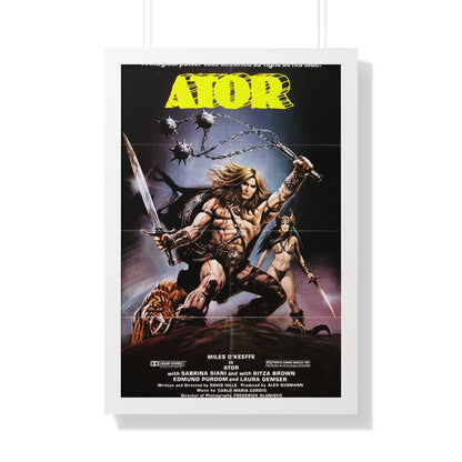 ATOR 1982 - Framed Movie Poster-20" x 30"-The Sticker Space