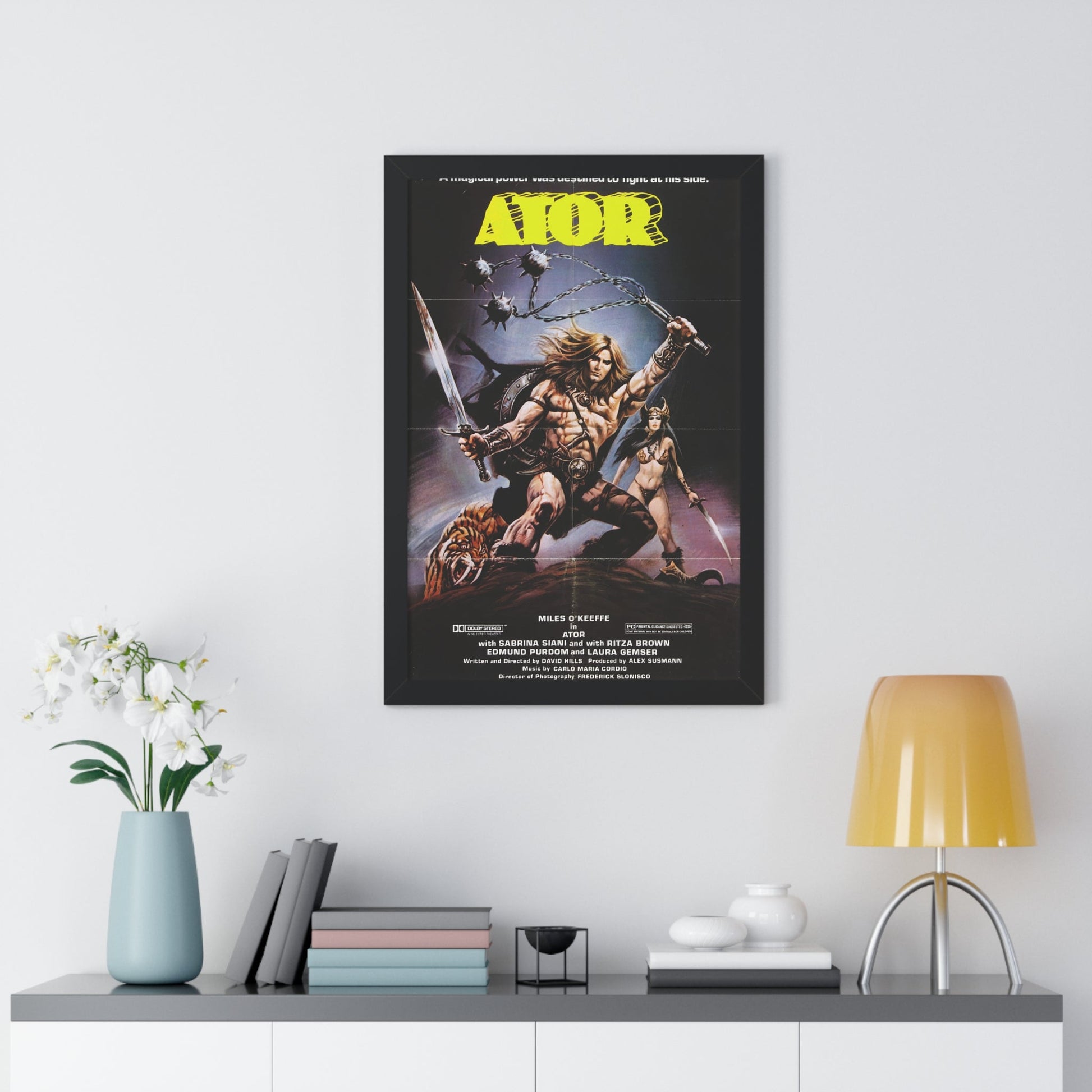 ATOR 1982 - Framed Movie Poster-The Sticker Space