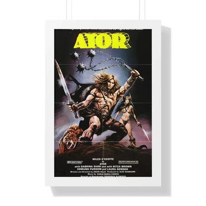 ATOR 1982 - Framed Movie Poster - The Sticker Space