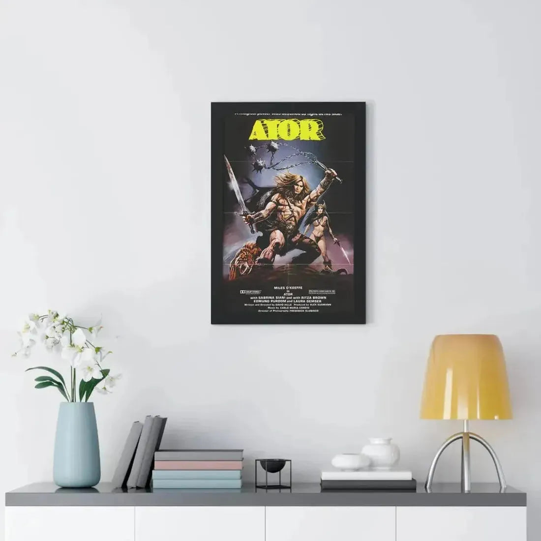 ATOR 1982 - Framed Movie Poster - The Sticker Space