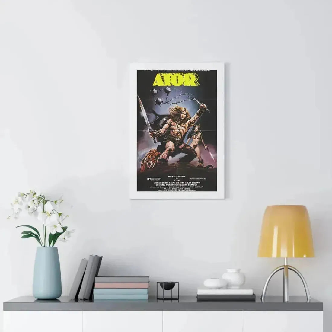 ATOR 1982 - Framed Movie Poster - The Sticker Space